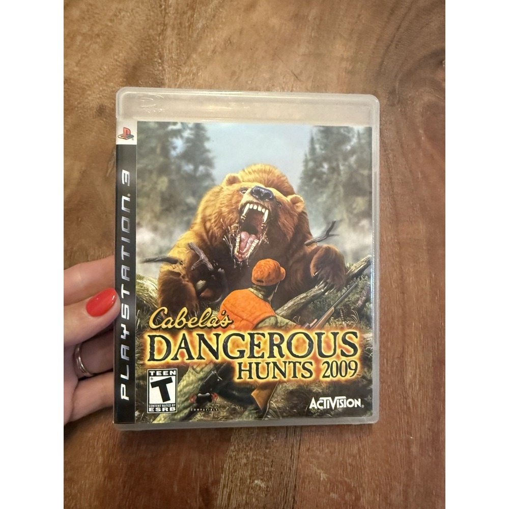Cabela's Dangerous Hunts 2009 (Sony PlayStation 3, 2008) With Manual